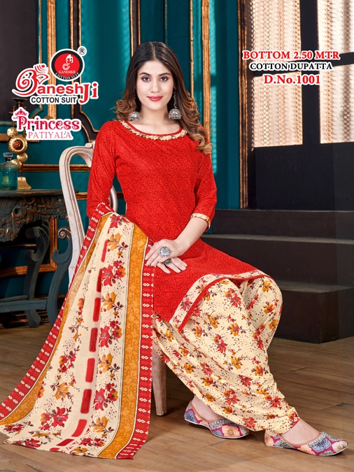 Ganeshji Princess Patiyala Vol-1 – Dress Material